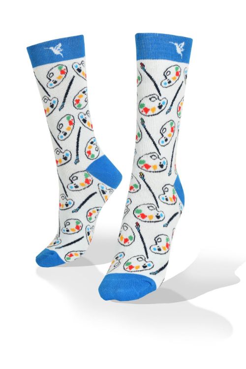 Picture of Artist Painter s Palette Exclusive  Design  Aves del Plata™Socks