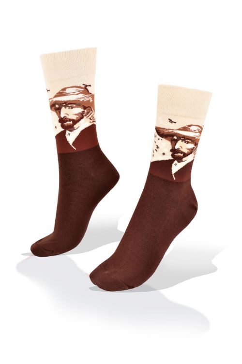 Picture of Van Gogh Portrait Socks 