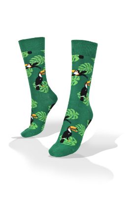 Picture of Toucans on Branches  Socks 