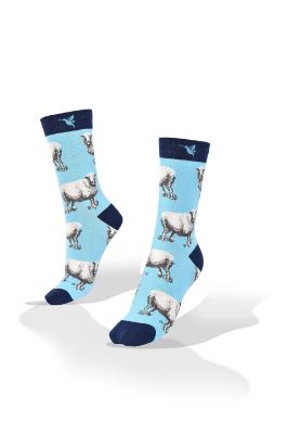 Picture of Sheeps on Blue Exclusive  Aves del Plata™ 
