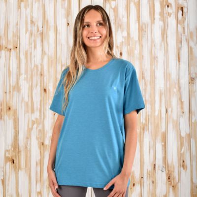 Picture of 100% Cotton Blue  T Shirt