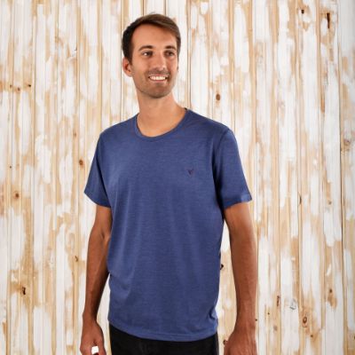 Picture of 100% Cotton  Stone Blue  T Shirt