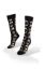 Picture of Beer Chops on Black Socks