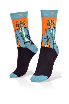 Picture of Mr Tiger Executive Businessman Socks
