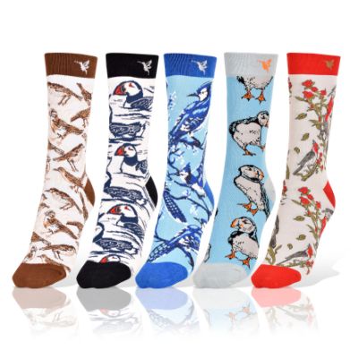 Picture of Set of 5 Birds Socks Exclusive Design