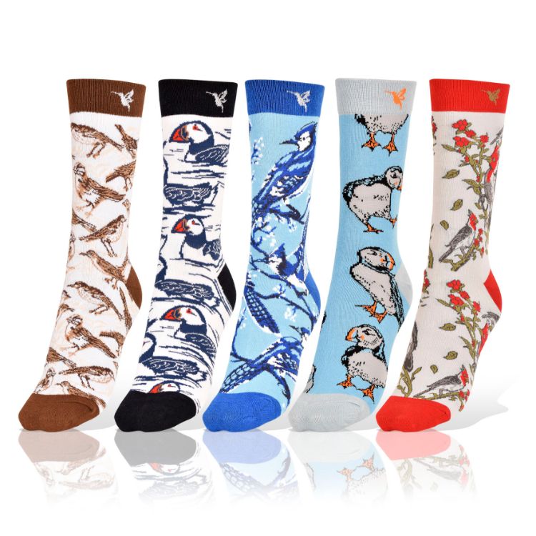 Picture of Set of 5 Birds Socks Exclusive Design